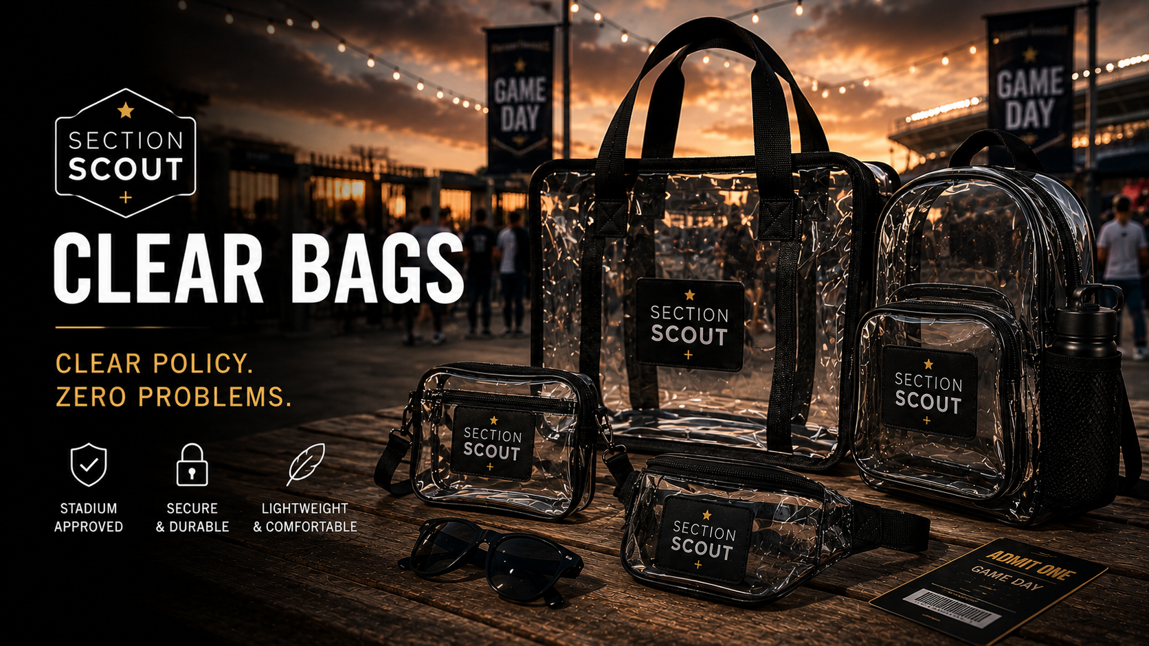 Stadium-approved style, without the guesswork.