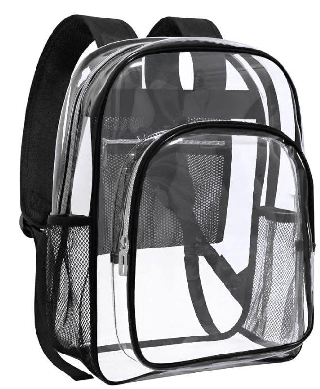Clear Stadium Bag