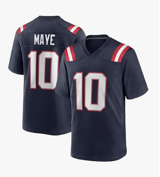 Drake Maye Nike Game Jersey