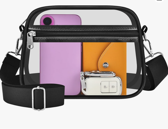 Clear Stadium Crossbody Bag