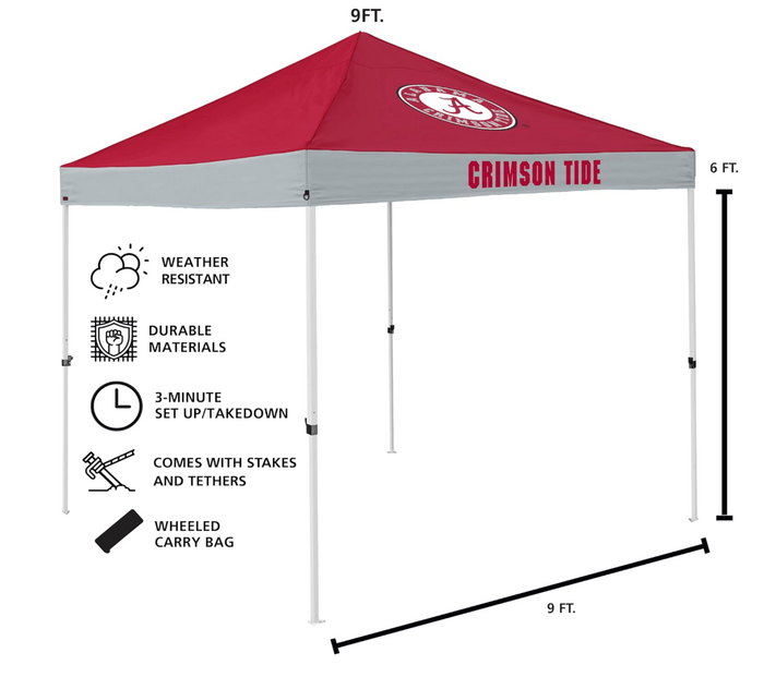 NCAA Football Canopy Tent